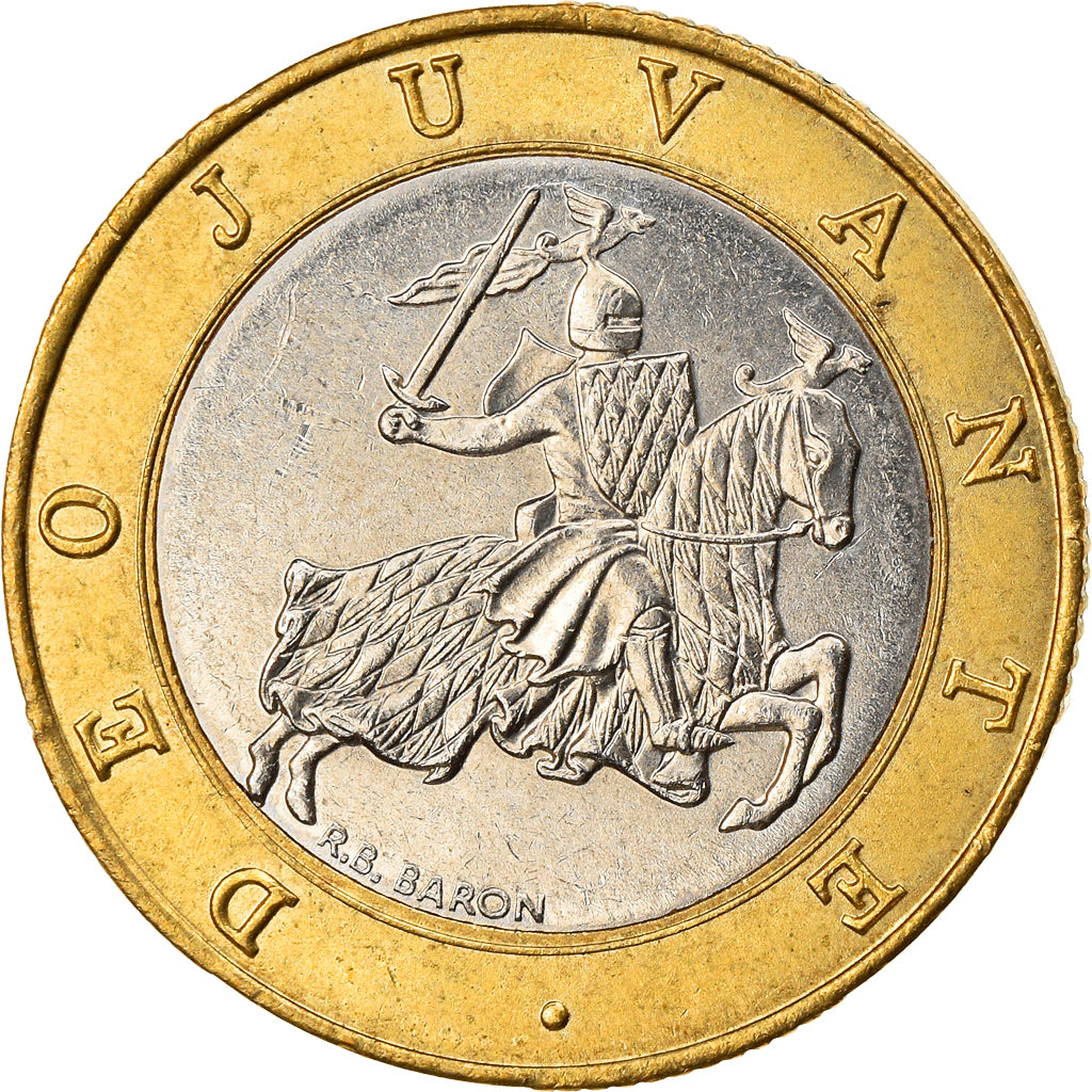 Coin, Monaco, Rainier III, 10 Francs, 1994, AU(55-58), Bi-Metallic, KM:163