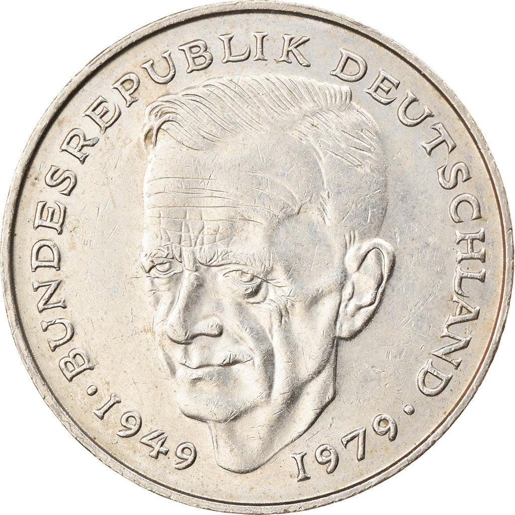 Moeda, ALEMANHA - REPÚBLICA FEDERAL, 2 Mark, 1981, Stuttgart, EF(40-45)