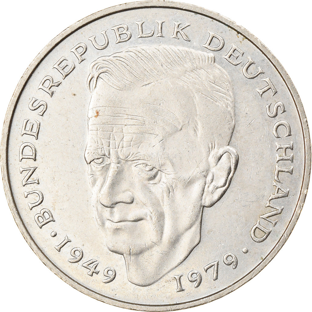 Moeda, ALEMANHA - REPÚBLICA FEDERAL, 2 Mark, 1985, Stuttgart, EF(40-45)