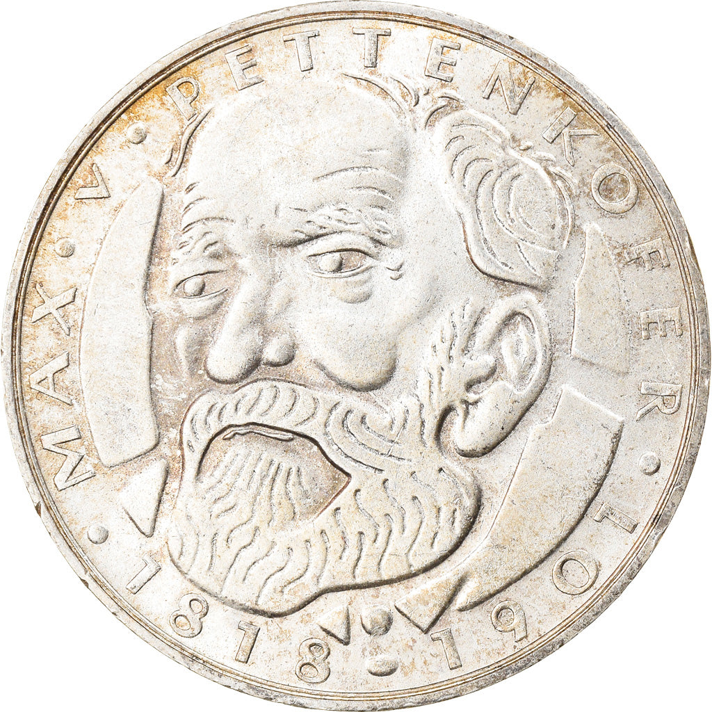 Monnaie, République fédérale allemande, 5 Mark, 1968, Munich, Germany, SUP