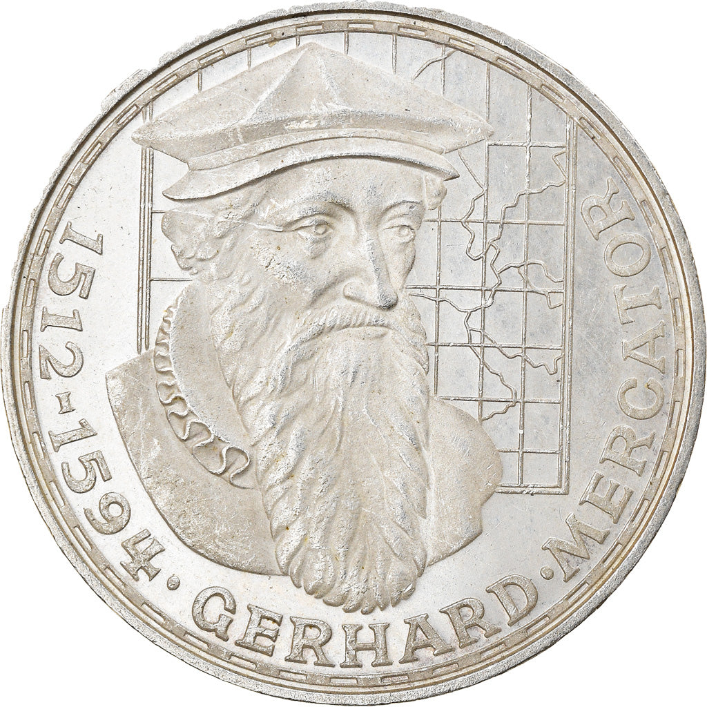 Moeda, ALEMANHA - REPÚBLICA FEDERAL, 5 Mark, 1969, Stuttgart, Germany