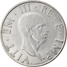 Munten, Italië, Vittorio Emanuele III, 2 Lire, 1939, Rome, ZF, Stainless Steel