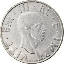 Coin, Italy, Vittorio Emanuele III, 2 Lire, 1939, Rome, EF(40-45), Stainless