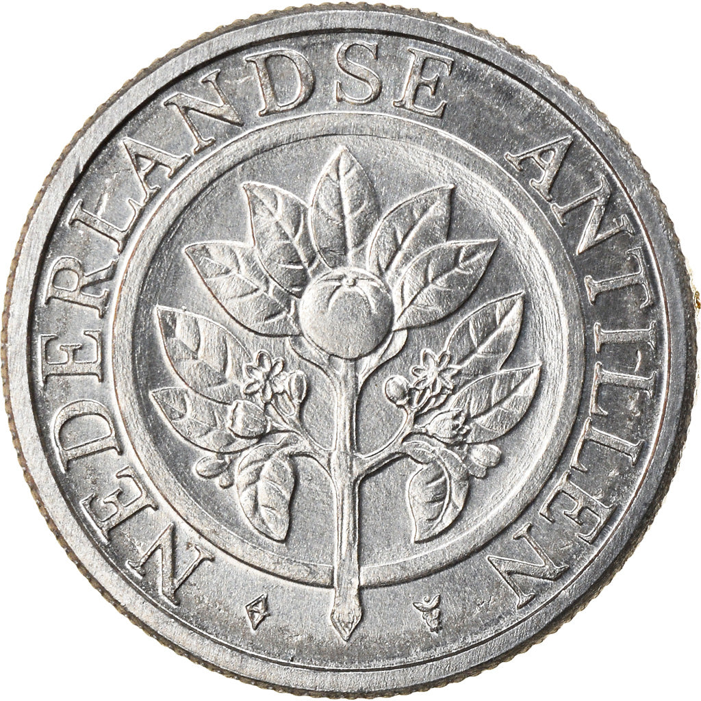 Munten, Nederlandse Antillen, Beatrix, 5 Cents, 1997, UNC-, Aluminium, KM:33