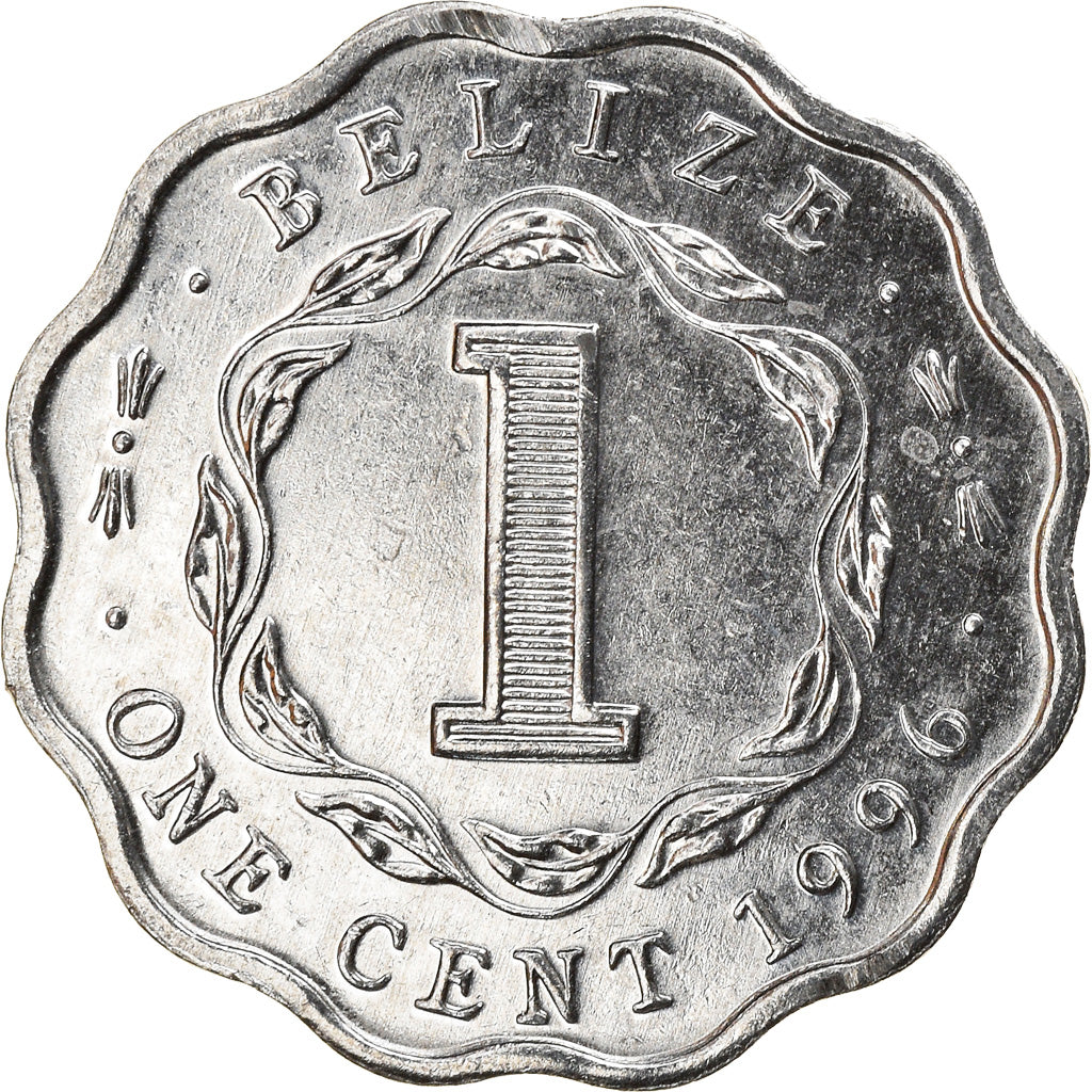 Münze, Belize, Cent, 1996, UNZ, Aluminium, KM:33a
