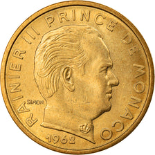Coin, Monaco, Rainier III, 50 Centimes, 1962, EF(40-45), Aluminum-Bronze