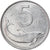 Monnaie, Italie, 5 Lire, 1976, Rome, TTB, Aluminium, KM:92