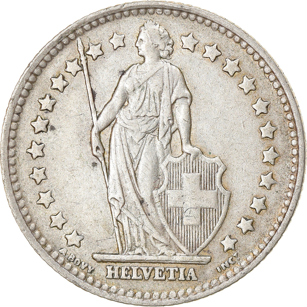 Moneta, Svizzera, Franc, 1946, BB, Argento, KM:24