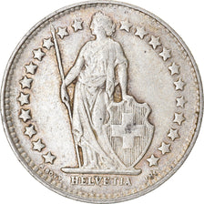 Coin, Switzerland, 1/2 Franc, 1929, Bern, EF(40-45), Silver, KM:23