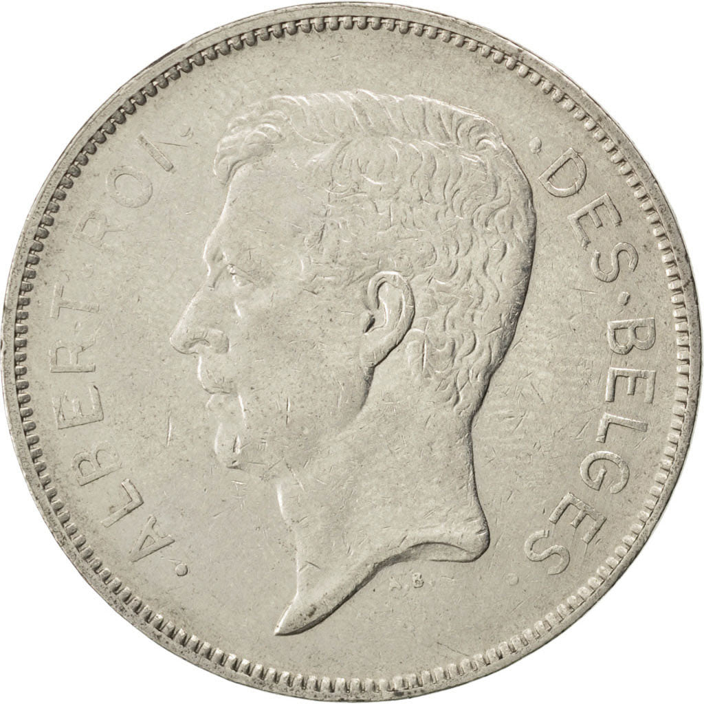 Coin, Belgium, 20 Francs, 20 Frank, 1931, EF(40-45), Nickel, KM:101.1