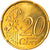Monaco, 20 Euro Cent, 2001, AU(55-58), Brass, KM:171