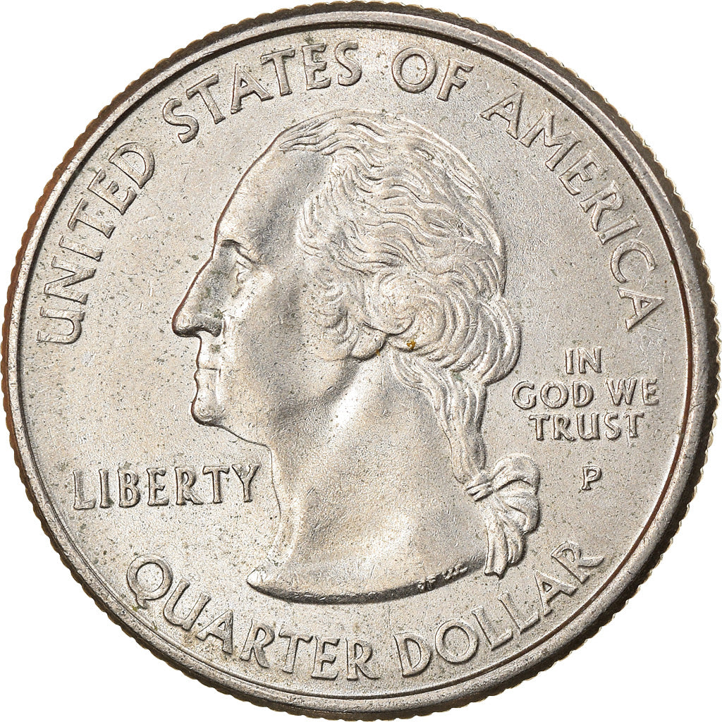 Moneda, Estados Unidos, Vermont, Quarter, 2001, U.S. Mint, Philadelphia, MBC