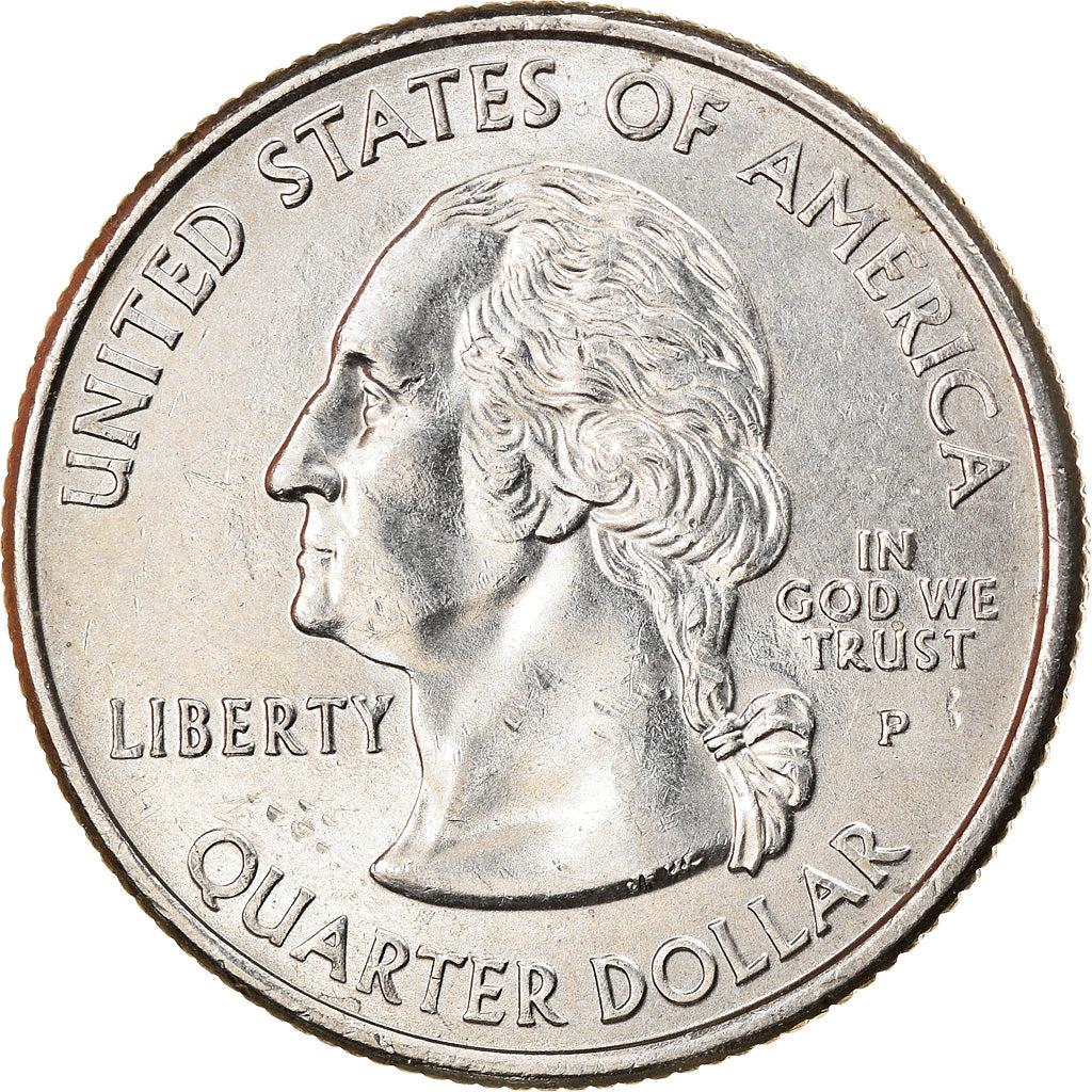Moneta, USA, Nebraska, Quarter, 2006, U.S. Mint, Philadelphia, EF(40-45)