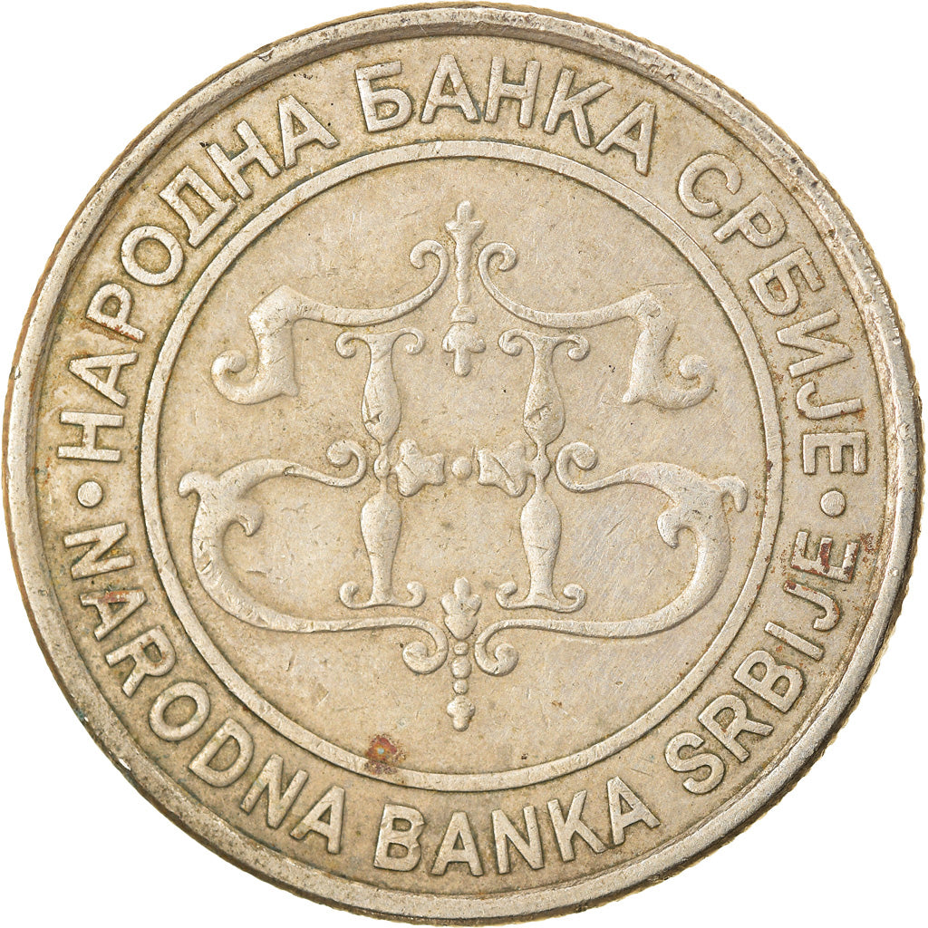 Monnaie, Serbie, 20 Dinara, 2003, TTB, Copper-Nickel-Zinc, KM:38