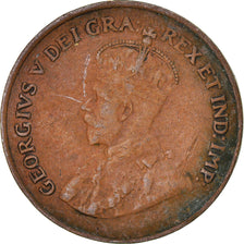 Moneda, Canadá, George V, Cent, 1920, Royal Canadian Mint, Ottawa, MBC, Bronce