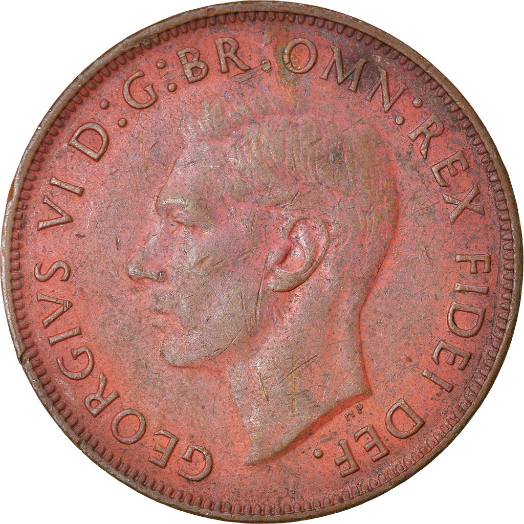Moneta, Australia, George VI, Penny, 1951, MB+, Bronzo, KM:43