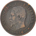 Munten, Frankrijk, Napoleon III, Napoléon III, 2 Centimes, 1856, Strasbourg
