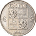 Munten, Tsjecho-Slowakije, 2 Koruny, 1991, ZF, Copper-nickel, KM:148