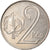 Coin, Czechoslovakia, 2 Koruny, 1991, EF(40-45), Copper-nickel, KM:148