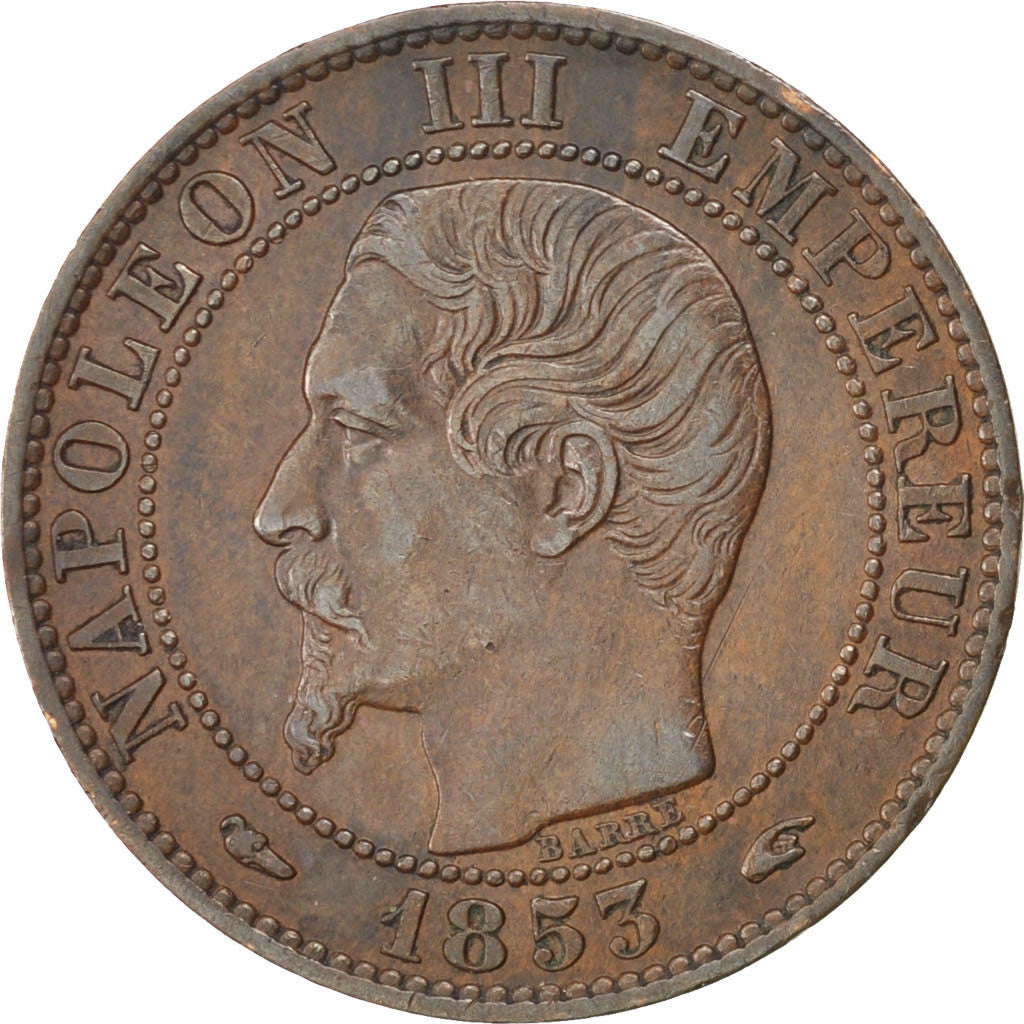 Monnaie, France, Napoleon III, Napoléon III, 5 Centimes, 1853, Paris, TTB+