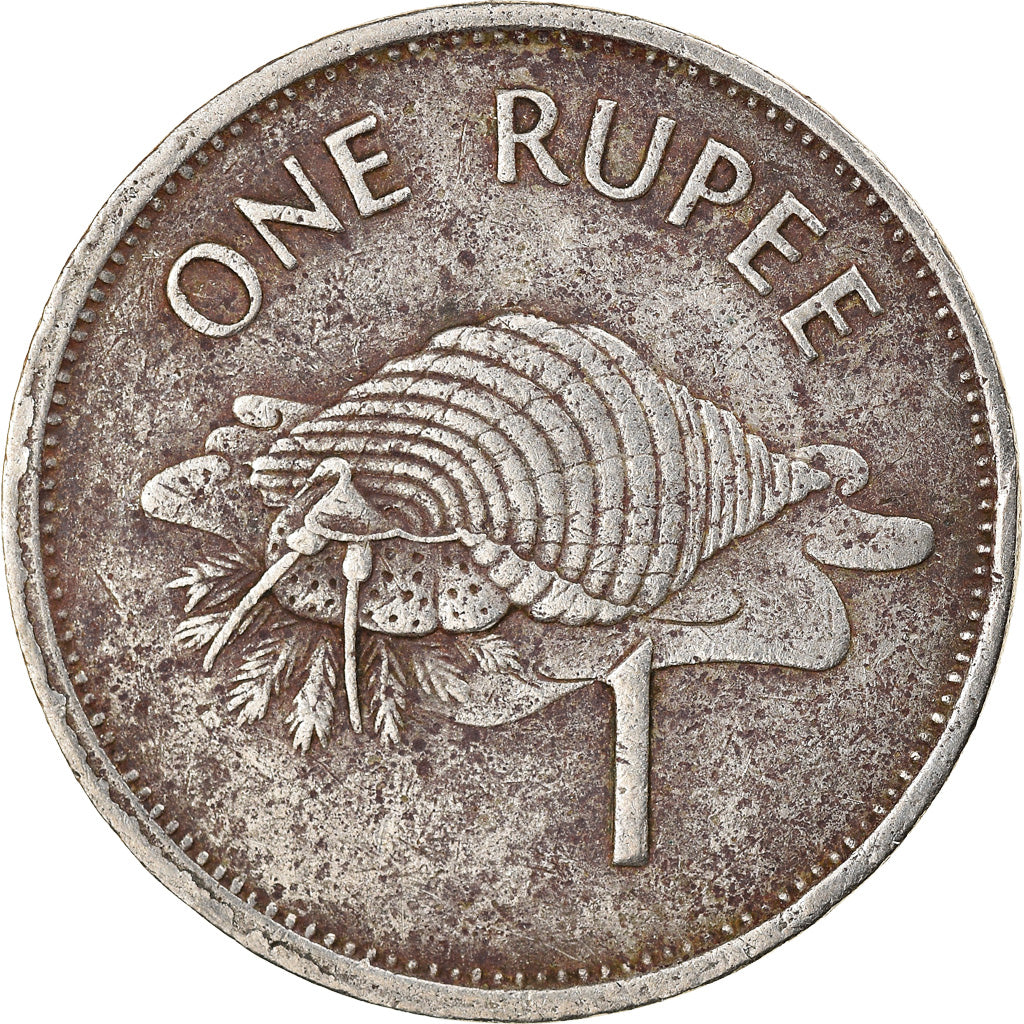 Moneda, Seychelles, Rupee, 1995, BC+, Cobre - níquel, KM:50.2