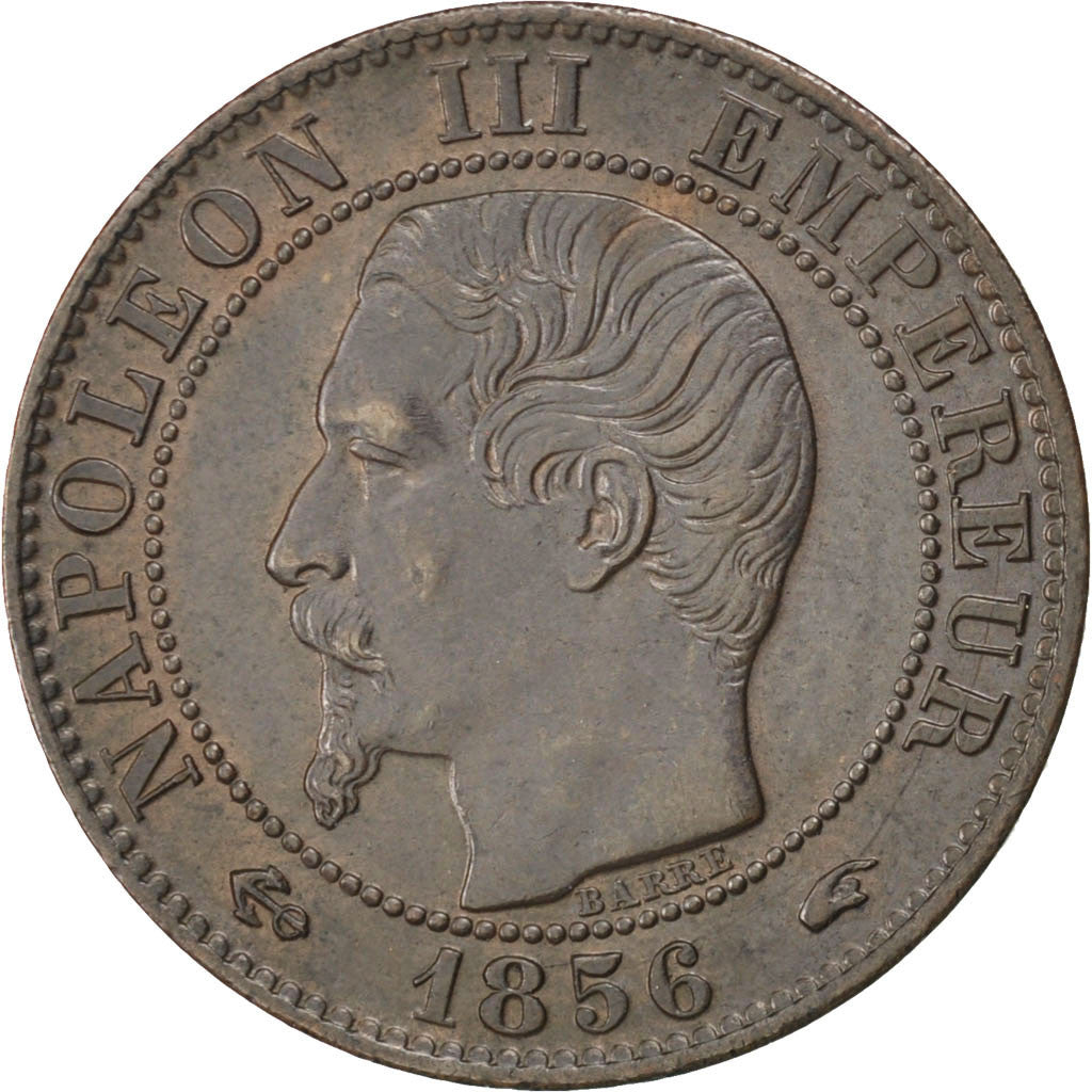 Monnaie, France, Napoleon III, Napoléon III, 5 Centimes, 1856, Paris, SUP