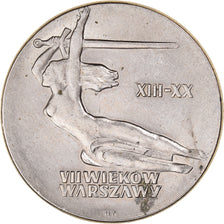 Moneda, Polonia, 10 Zlotych, 1965, Warsaw, MBC+, Cobre - níquel, KM:54