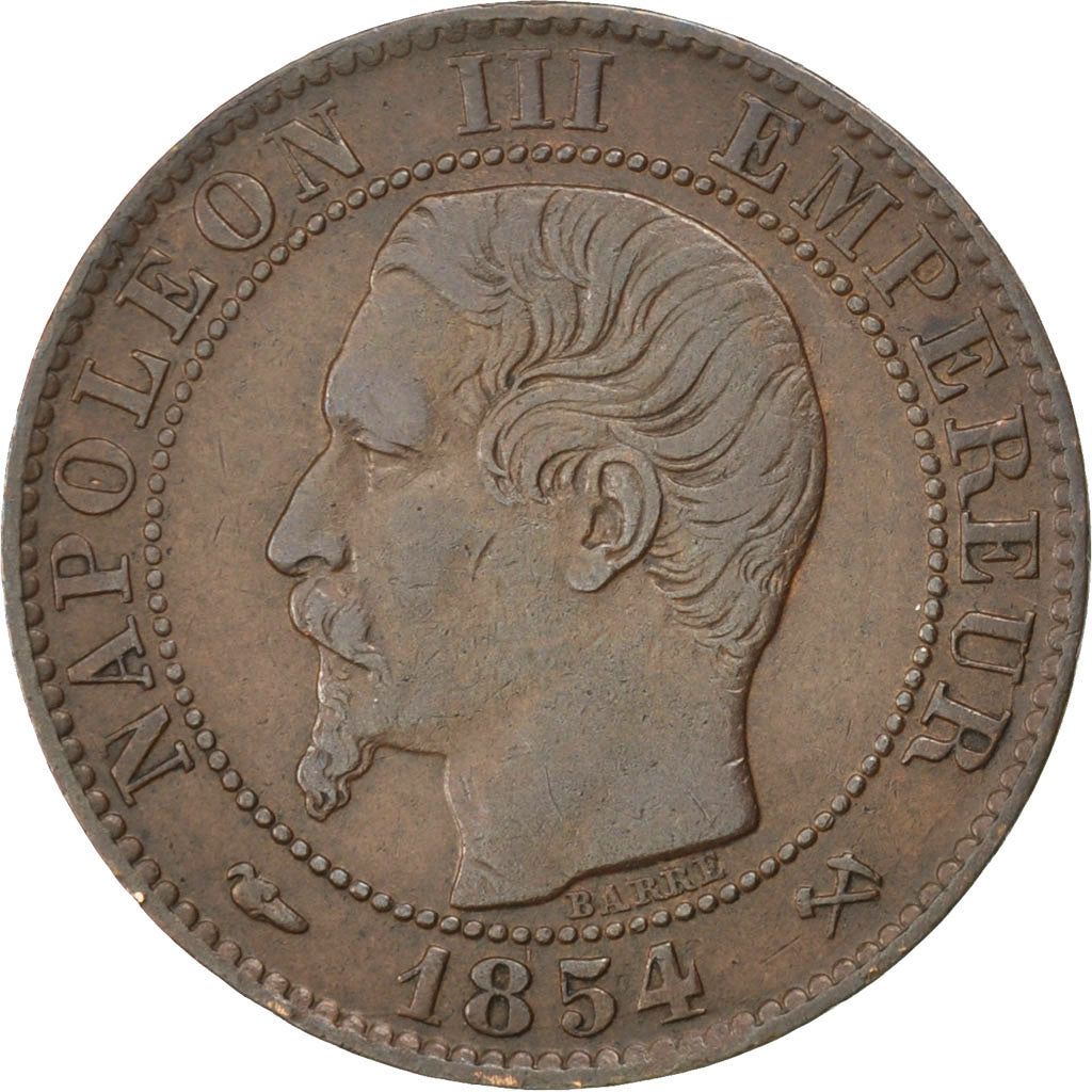Monnaie, France, Napoleon III, Napoléon III, 5 Centimes, 1854, Rouen, TTB