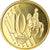 Monaco, Médaille, 10 C, Essai-Trial, 2005, FDC, Copper-Nickel Gilt