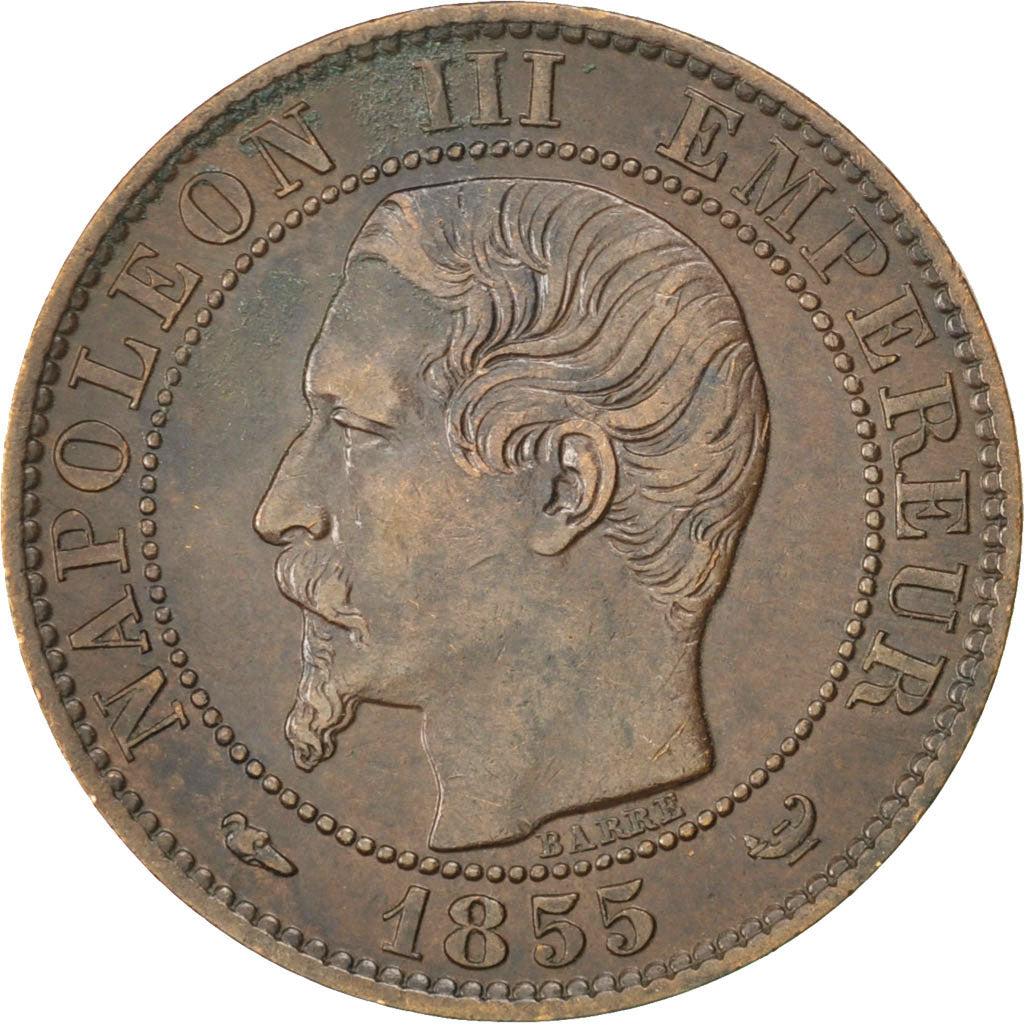 Coin, France, Napoleon III, Napoléon III, 5 Centimes, 1855, Lille, EF(40-45)