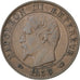 Coin, France, Napoleon III, Napoléon III, 5 Centimes, 1856, Lille, AU(50-53)