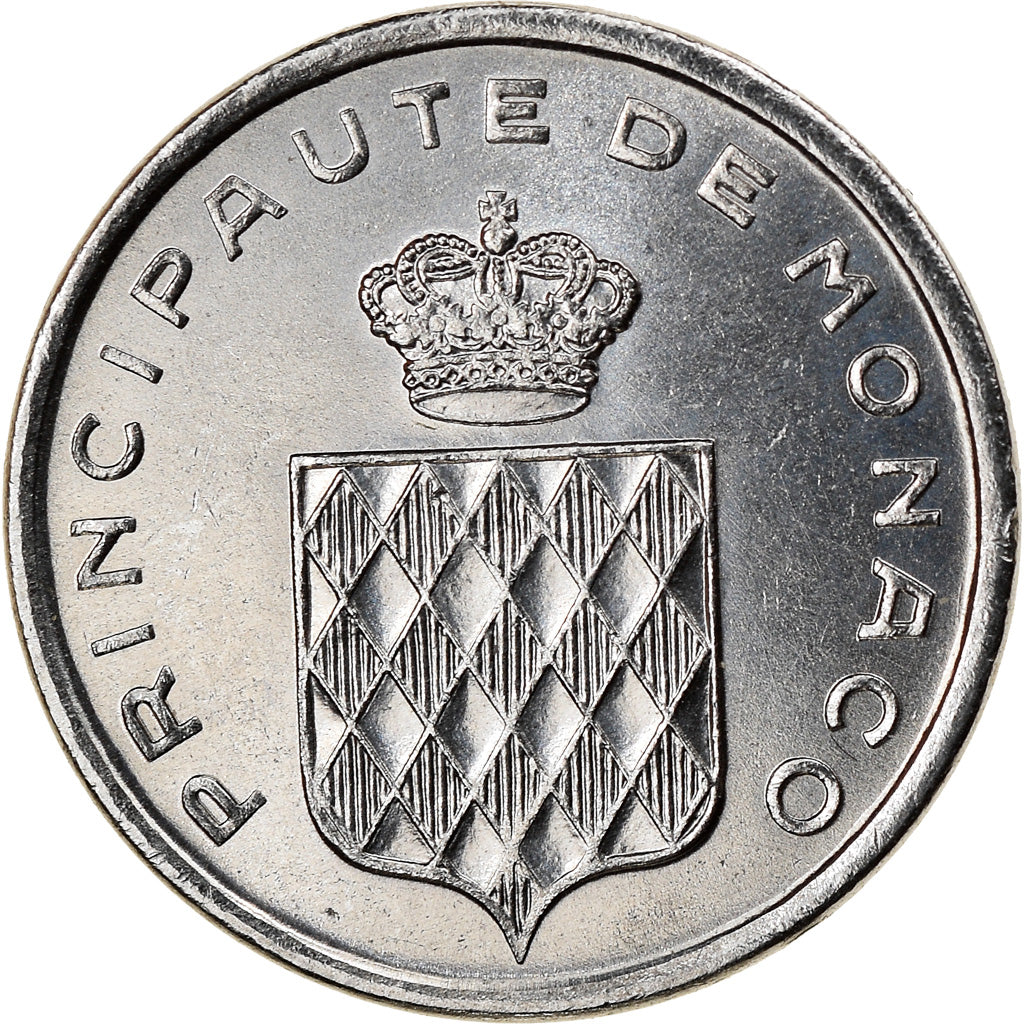 Coin, Monaco, Rainier III, Centime, 1978, AU(55-58), Stainless Steel, KM:155