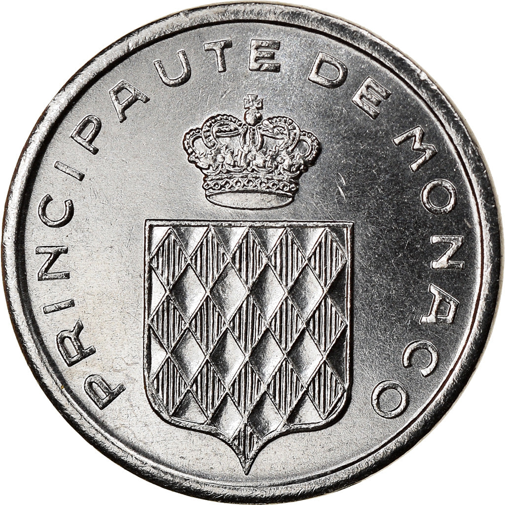 Moeda, Mónaco, Rainier III, Centime, 1978, AU(55-58), Aço Inoxidável, KM:155