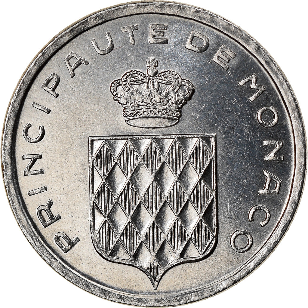 Coin, Monaco, Rainier III, Centime, 1978, AU(55-58), Stainless Steel, KM:155