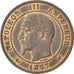 Coin, France, Napoleon III, Napoléon III, 10 Centimes, 1857, Paris, AU(55-58)