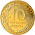 Munten, Frankrijk, Marianne, 10 Centimes, 1973, Paris, FDC, Aluminum-Bronze