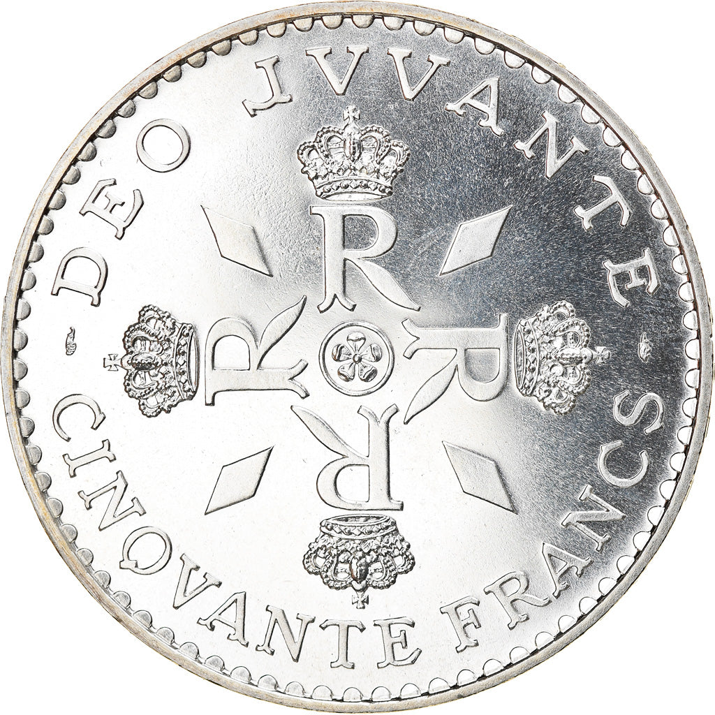 Moneda, Mónaco, Rainier III, 50 Francs, 1974, FDC, Plata, KM:152.1, Gadoury:MC