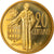 Monnaie, Monaco, Rainier III, 20 Centimes, 1975, FDC, Aluminum-Bronze