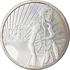 France, 5 Euro, 2008, AU(55-58), Silver, Gadoury:EU287, KM:1534