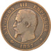 Monnaie, France, Napoleon III, Napoléon III, 10 Centimes, 1857, Marseille, B+