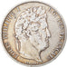 Moneta, Francja, Louis-Philippe, 5 Francs, 1844, Rouen, VF(20-25), Srebro
