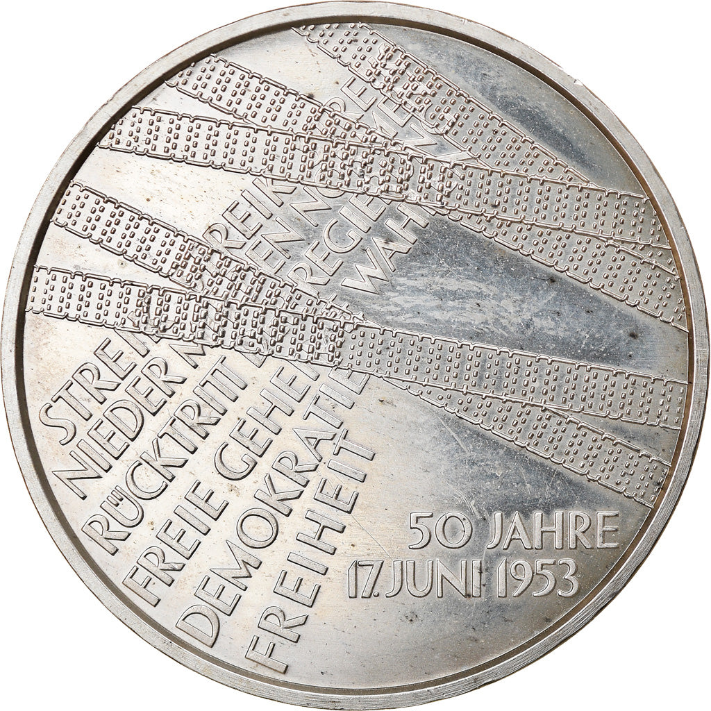 GERMANIA - REPUBBLICA FEDERALE, 10 Euro, 2003, Berlin, SPL, Argento, KM:226