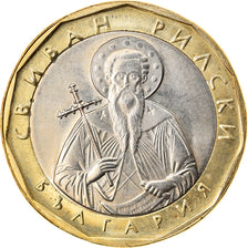 Moneda, Bulgaria, Lev, 2002, Sofia, SC, Bimetálico, KM:254