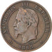 Coin, France, Napoleon III, Napoléon III, 10 Centimes, 1863, Strasbourg