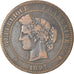 Münze, Frankreich, Cérès, 10 Centimes, 1897, Paris, S+, Bronze, KM:815.1