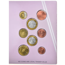 Macedonia, 1 Cent to 2 Euro, 2005, unofficial private coin, FDC, N.C.