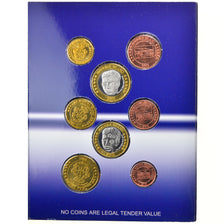 MADEIRA ISLANDS, 1 Cent to 2 Euro, 2005, unofficial private coin, MS(65-70)