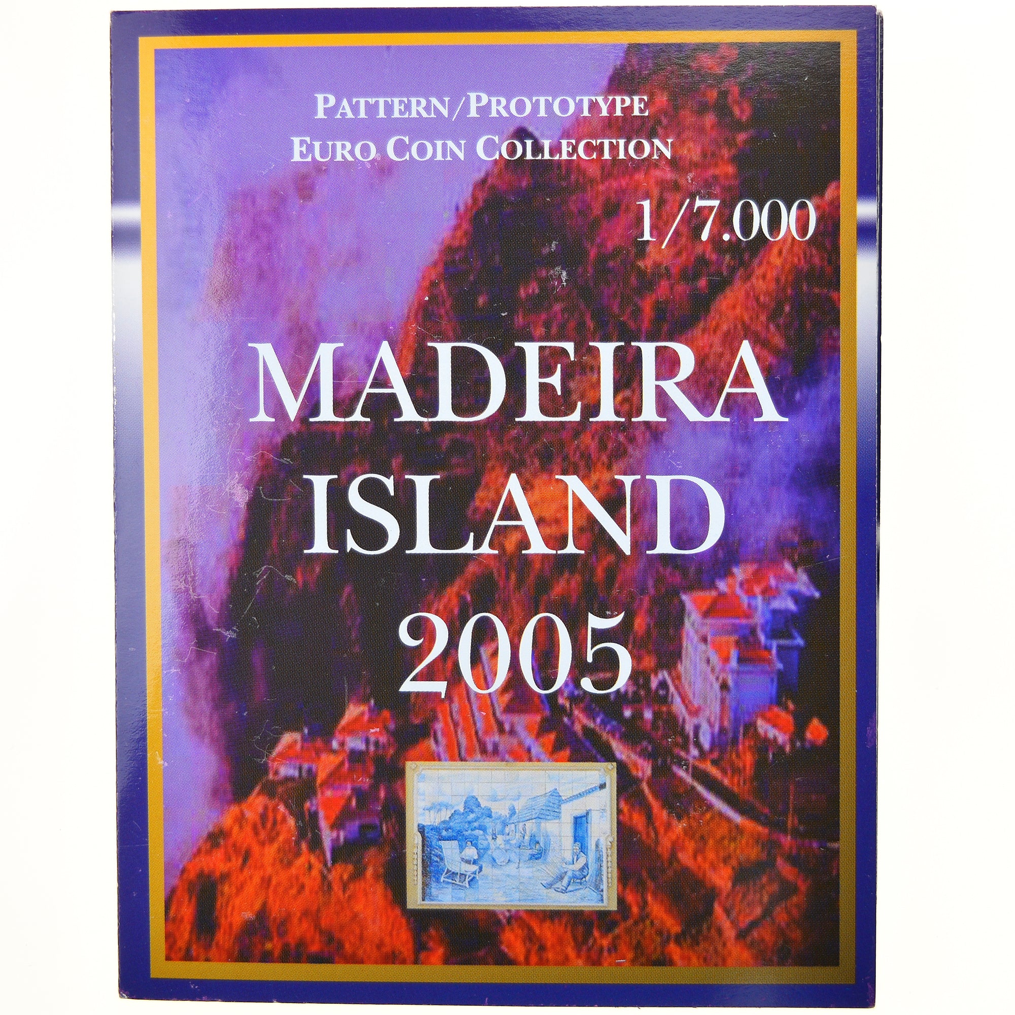MADEIRA EILANDEN, 1 Cent to 2 Euro, 2005, unofficial private coin, FDC, n.v.t.