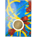 France, 1/4 Euro, Children's Euro Design, 2002, Paris, FDC, Aluminum-Bronze