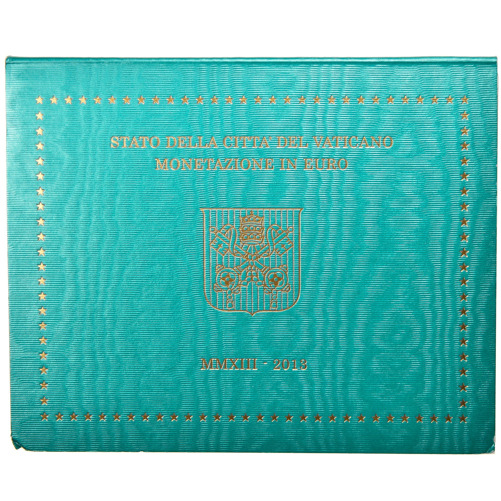CITTÀ DEL VATICANO, Pope Benedict XVI, Set 1 ct. - 2 Euro, BU, 2013, Rome